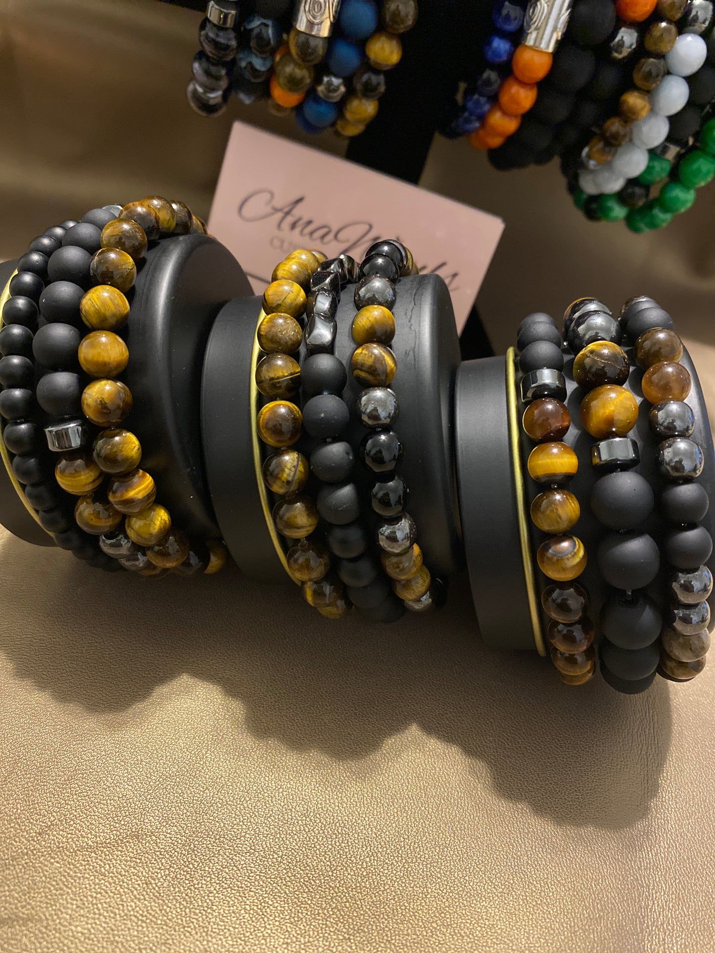 Gentlemen’s Black Matte Tiger Eye Hematite