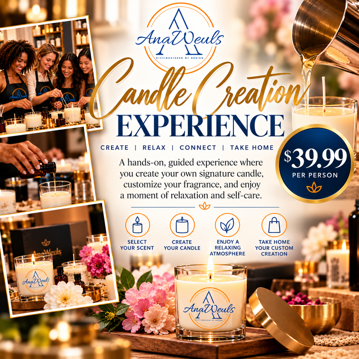 AnaWeuls Candle Creation Experience: Create the Atmosphere
