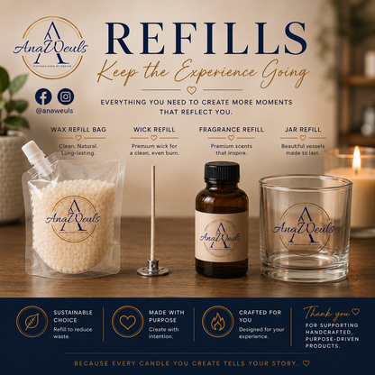 AnaWeuls Luxury Candle Creation Experience