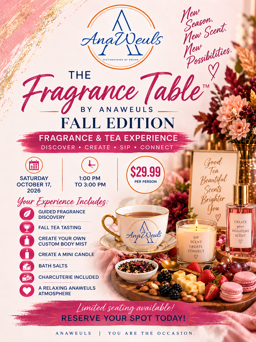 Fragrance Table Fall Edition