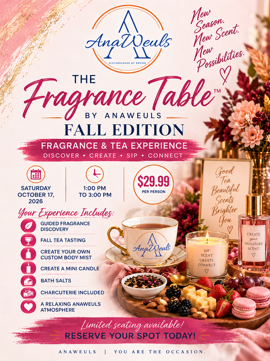 Fragrance Table Fall Edition