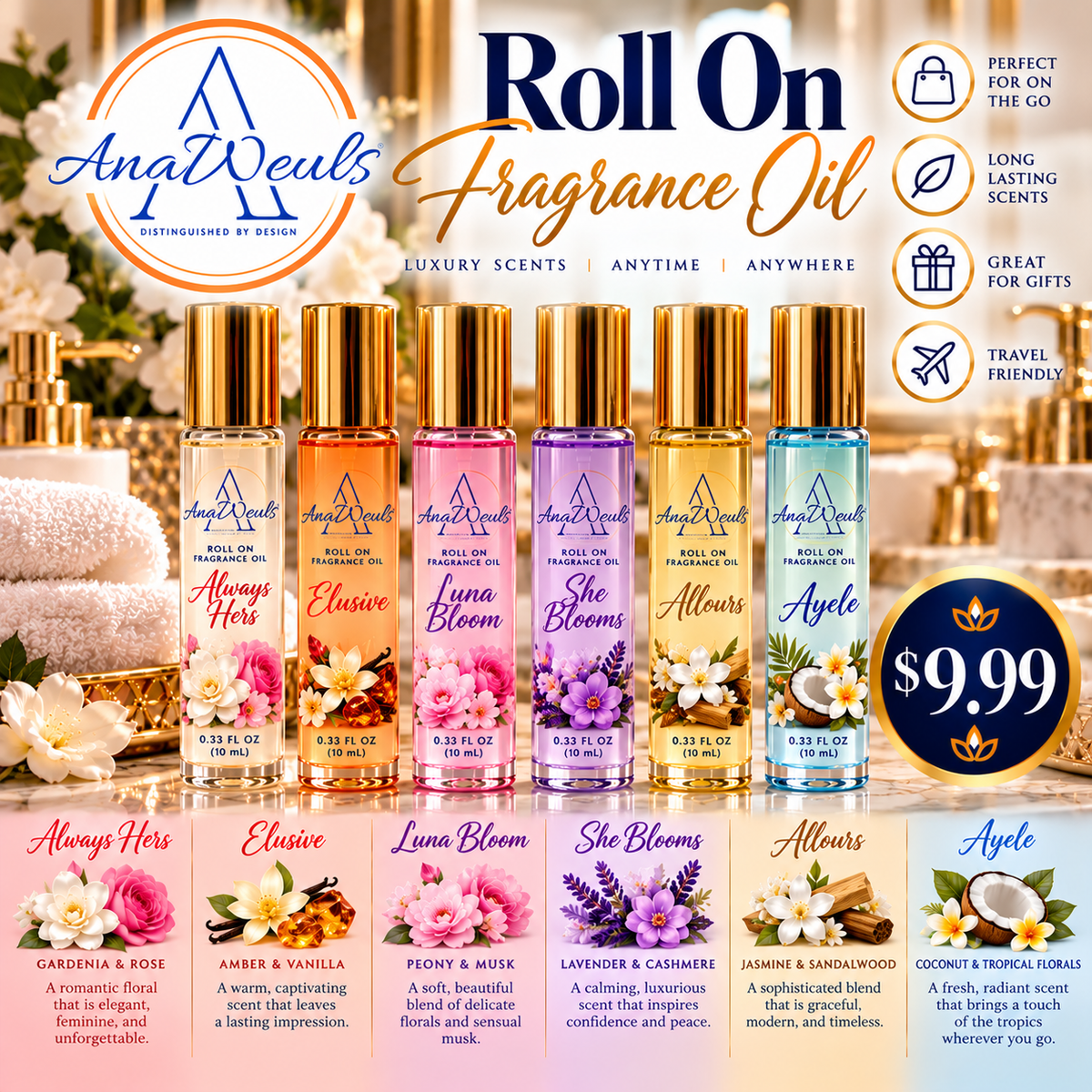 Roll-On Fragrance Oil