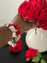 Load image into Gallery viewer, AnaWeuls Stacked Roses Women&#39;s Bracelet
